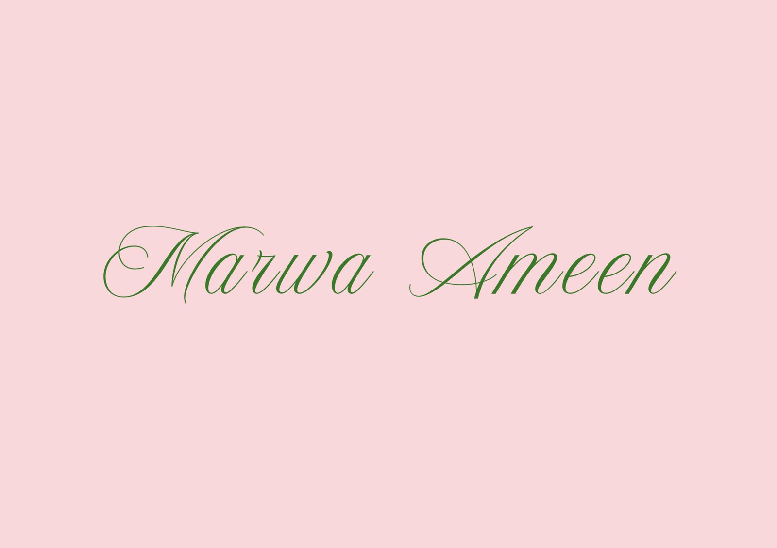 Marwa Ameen Art
